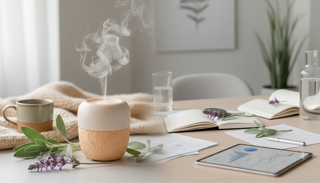 A Fresh-Start Room Ritual with Sage Oil: Mist, Diffuse, Reset